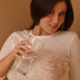 Krissy in a wet t