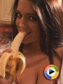Brooke does amazing things with a banana