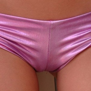 Missy in a tight little shiny bikini