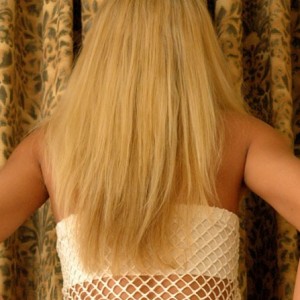 White Net Dress