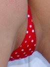 Kate dressed in Whitedots Outside