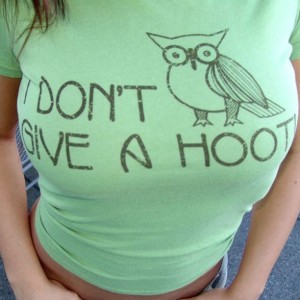 Krissy doesnt give a Hoot!