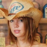 Country girl Diddy strips out of her cute lil outfit showing off her perky tits
