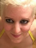 Camwhore sucks her friends cock till he cums all over her face