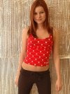 Kori in her PJs