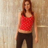 Kori in her PJs