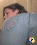 Kylie shows off her ass