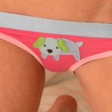 Diddy looking cute in her lil panties