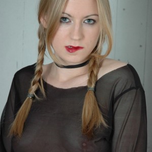 Kristin in mesh!